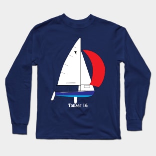 Tanzer 16 Sailboat Long Sleeve T-Shirt